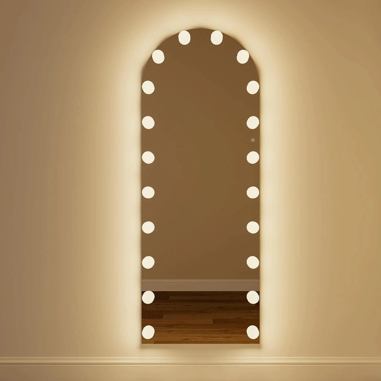 Angelina Full Length Arch Hollywood Mirror 160 x 60cm - Image 11