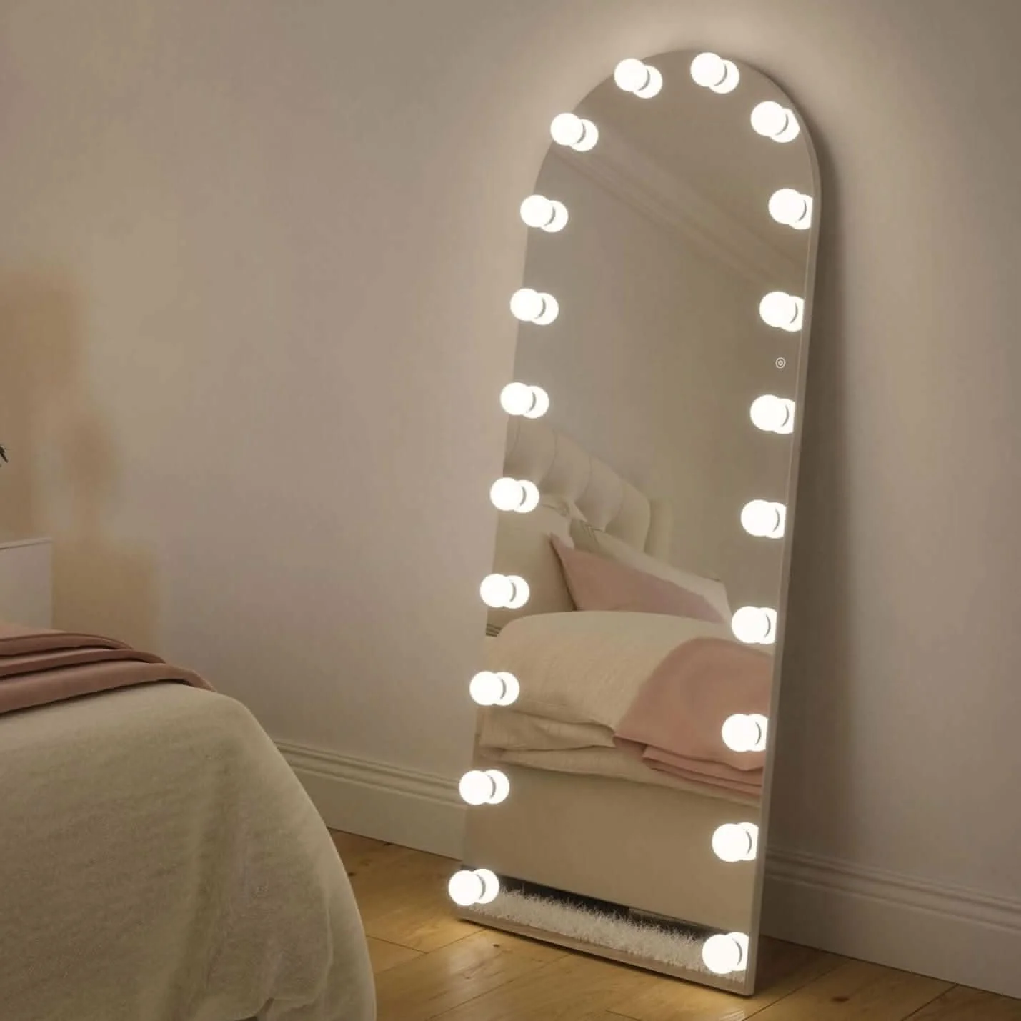 Angelina Full Length Arch Hollywood Mirror 160 x 60cm - Image 4