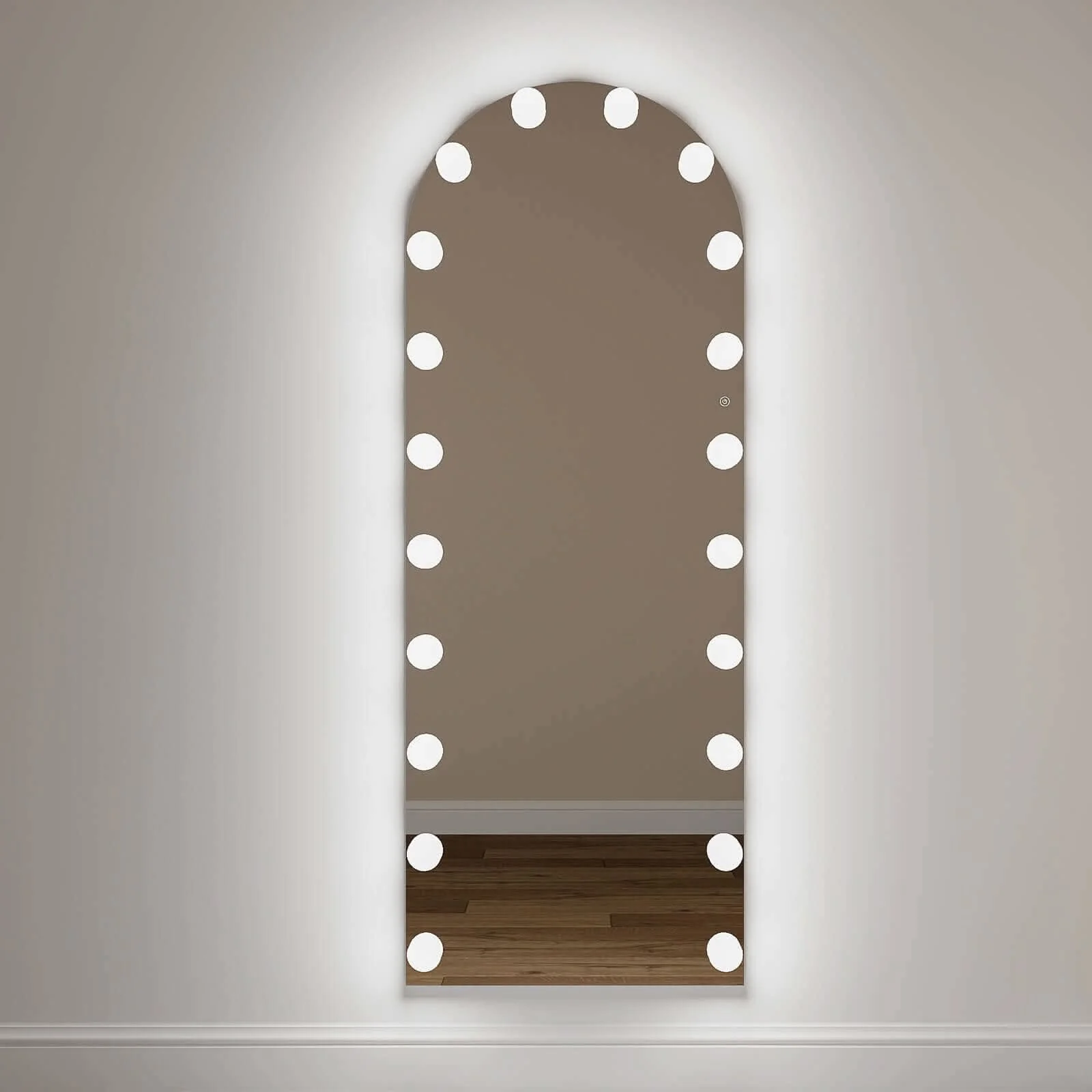 Angelina Full Length Arch Hollywood Mirror 160 x 60cm - Image 8