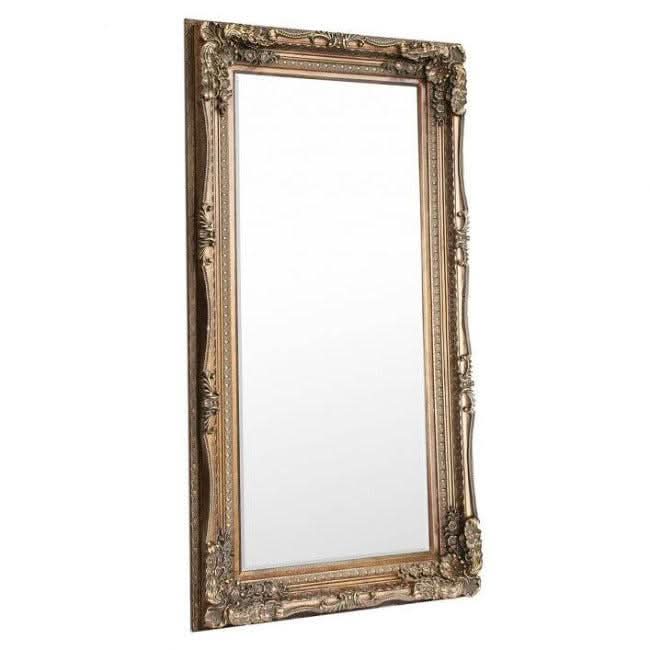 Charles Leaner Mirror in Gold 176cm x 90cm - Image 6