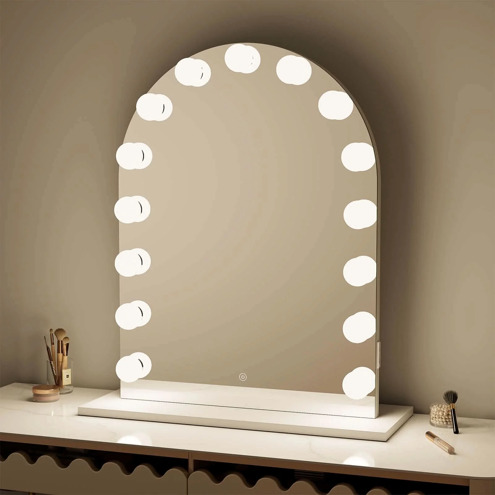 Charlize Arch Hollywood Mirror 80 x 60cm - Image 14