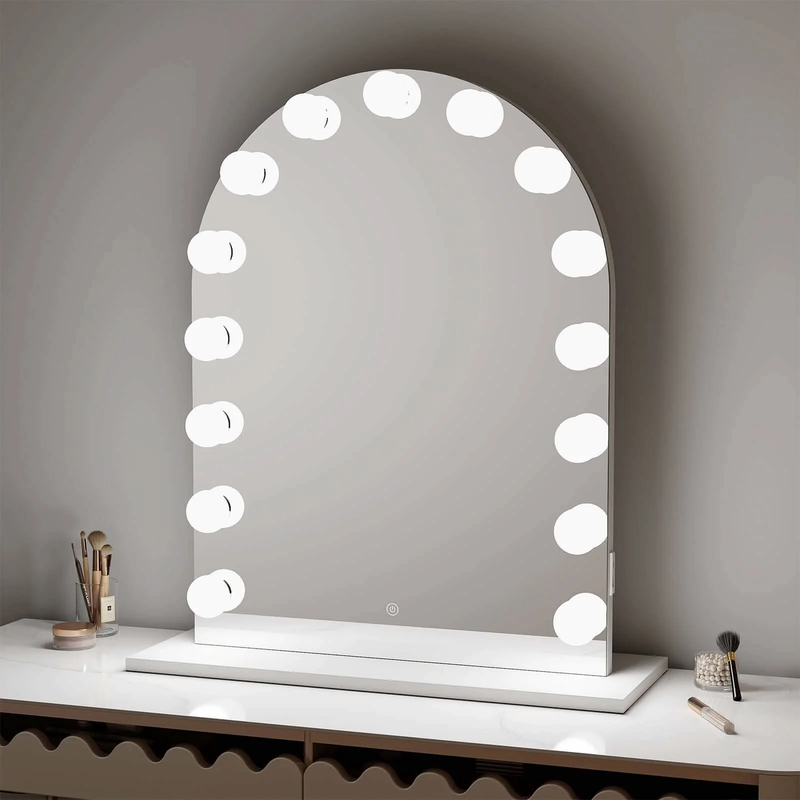 Charlize Arch Hollywood Mirror 80 x 60cm - Image 8