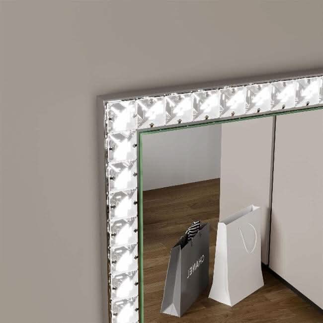 Crystal Edge Full Length Mirror 50 x 155cm - Image 15