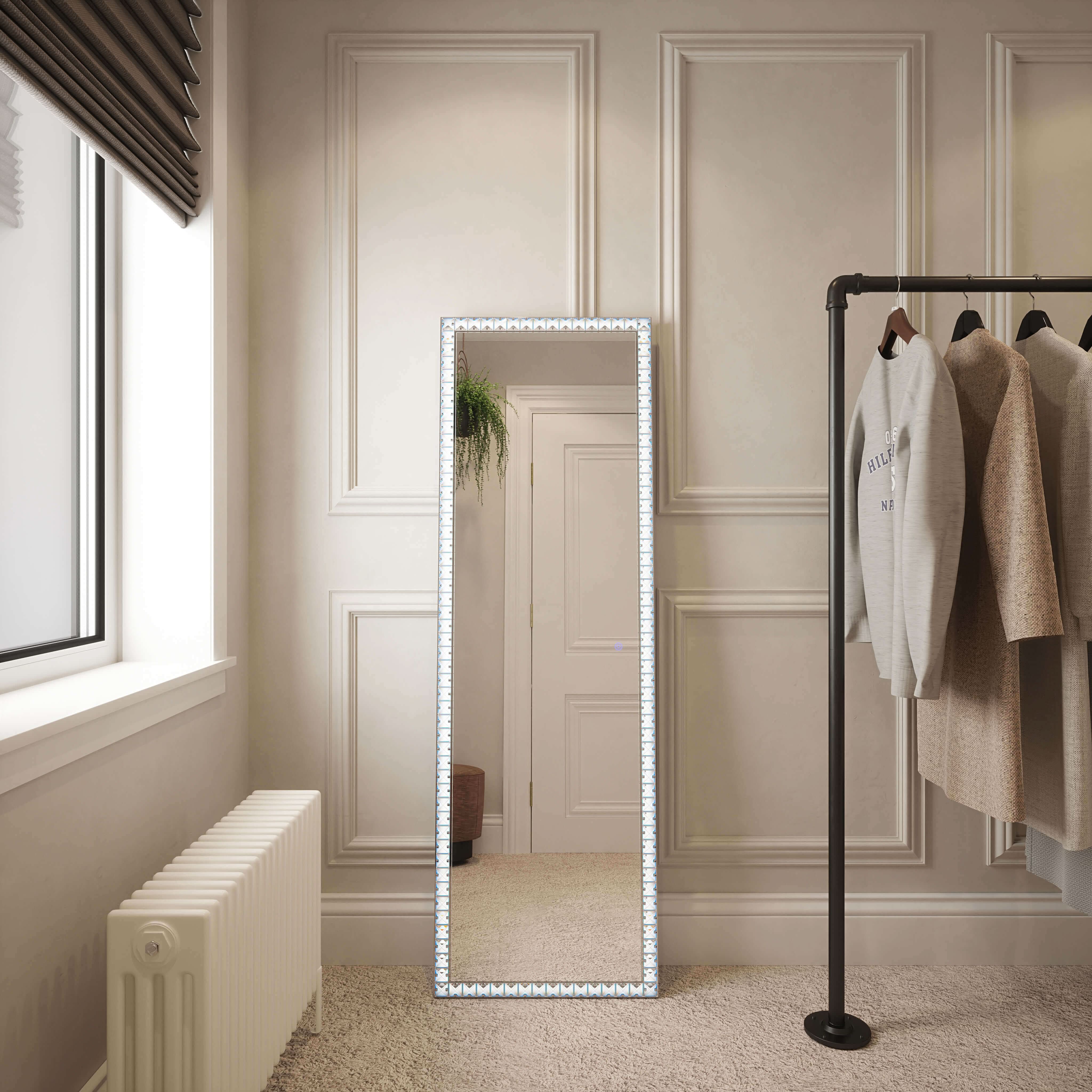 Crystal Edge Full Length Mirror 50 x 155cm - Image 4
