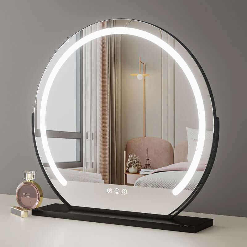 Elara LED Vanity Mirror Black - Image 5