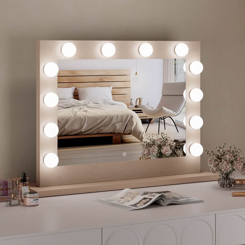 Jolie Gold Hollywood Mirror 80 x 60cm - Image 11