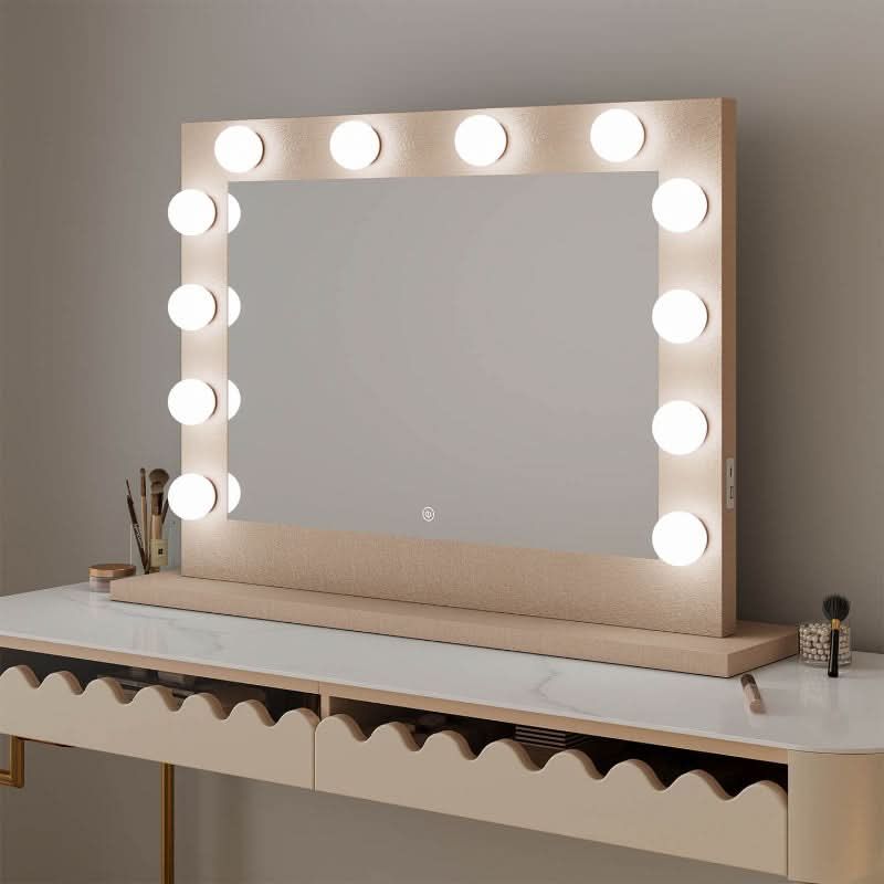 Jolie Gold Hollywood Mirror 80 x 60cm - Image 15