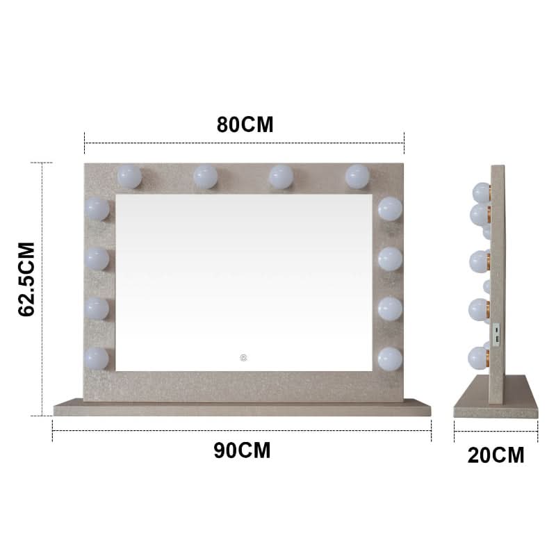 Jolie Gold Hollywood Mirror 80 x 60cm - Image 18