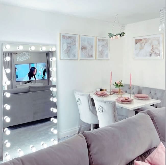 Keira Full Length Hollywood Mirror XXL 170x87cm - Image 17