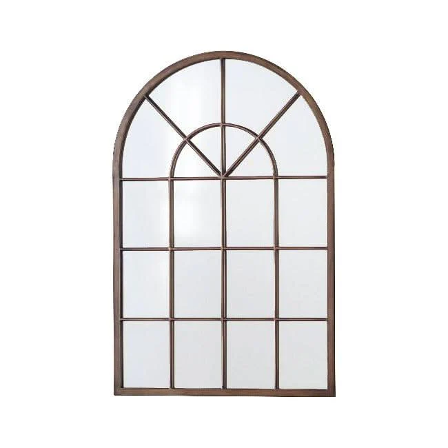 Kelly Bronze Arched Wall Mirror - Image 4