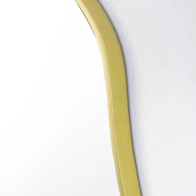 Large Round Champagne Mirror - Image 3
