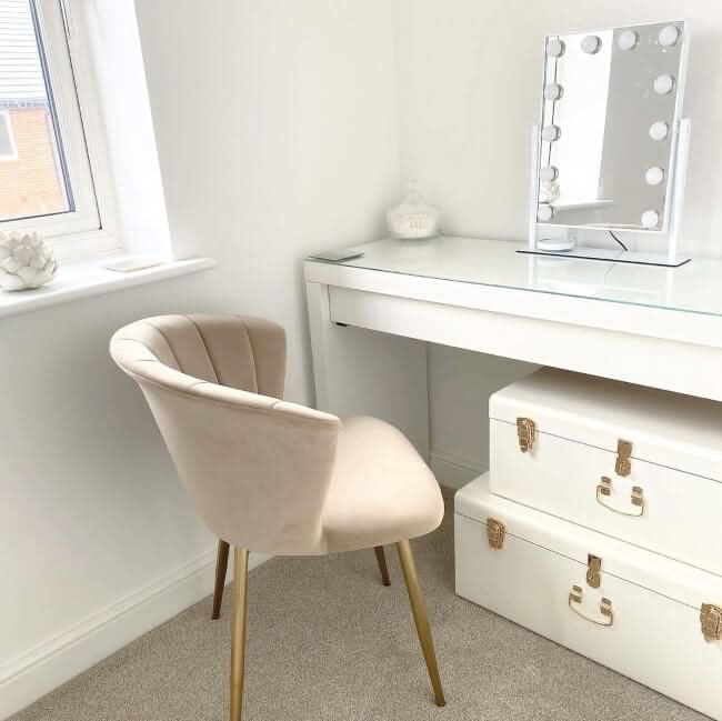 Olsen Hollywood Mirror White 47x37cm - Image 11