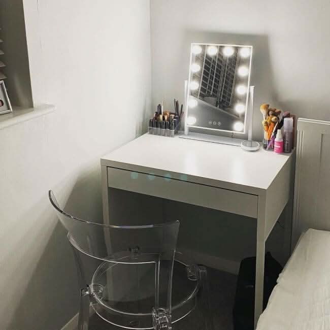Olsen Hollywood Mirror White 47x37cm - Image 14