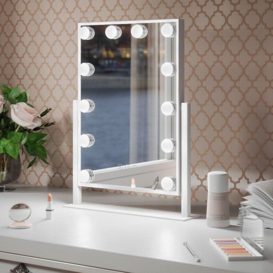 Olsen Hollywood Mirror White 47x37cm - Image 17