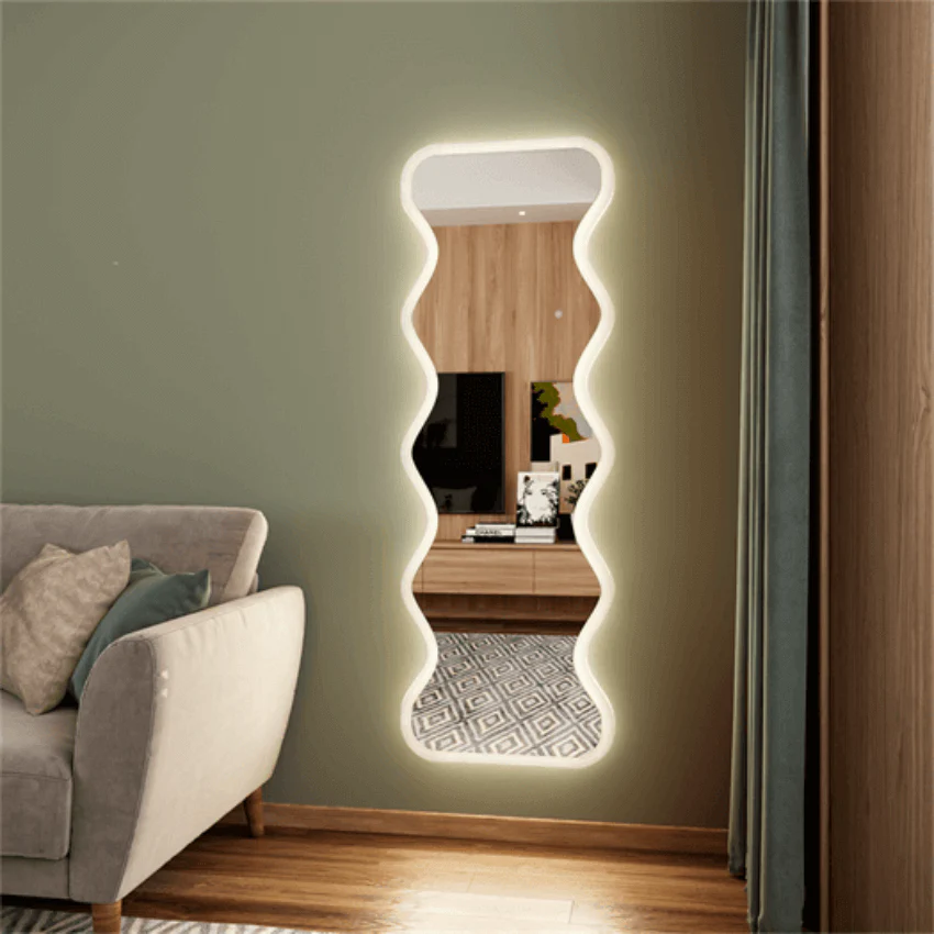 Lana Wavy Full Length Mirror 160 x 50cm - Image 10