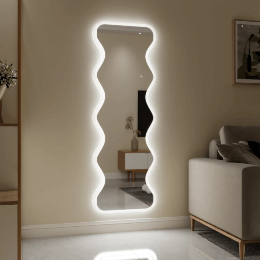 Lana Wavy Full Length Mirror 160 x 50cm - Image 9