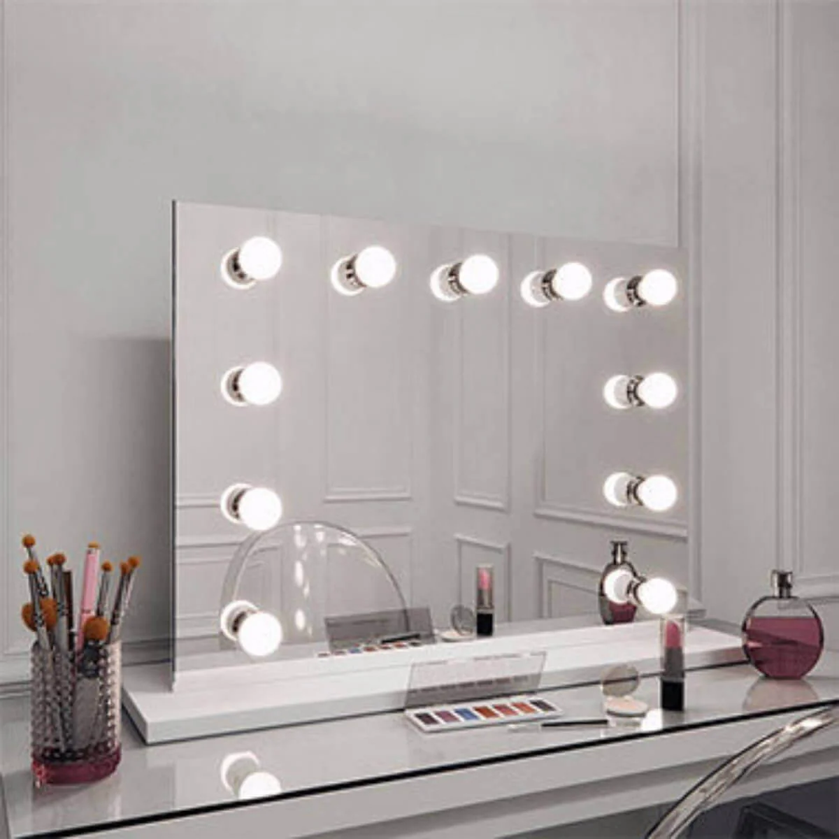 Hepburn Hollywood Mirror 80x60cm - Image 3
